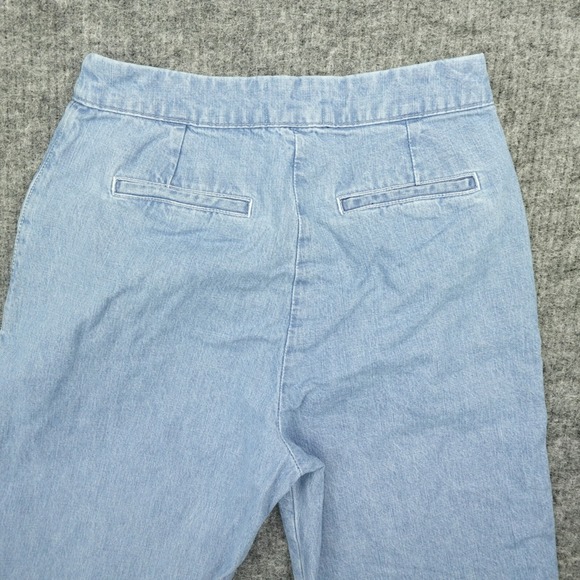 Sezane Light Blue Flare & Wide Leg Jeans - Picture 5 of 10